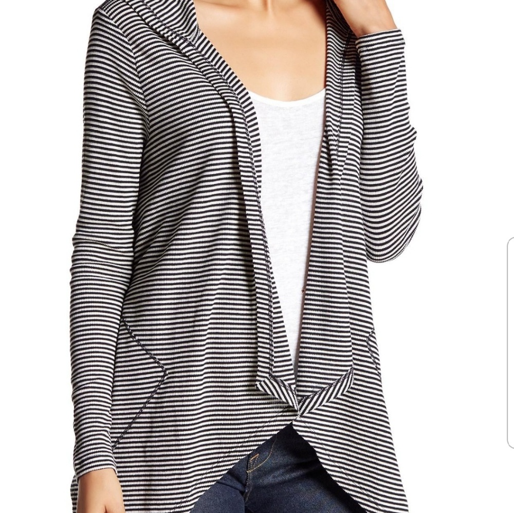 Summer open asymmetric cardigan